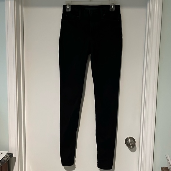 Joe’s Jeans Flawless The Charlie Skinny Black High Rise Size 25 - Picture 2 of 7